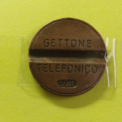 Gettone telefonico 5911 - gettone,