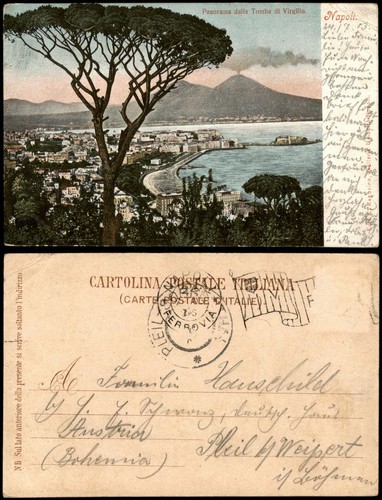Cartolina napoli - napoli,