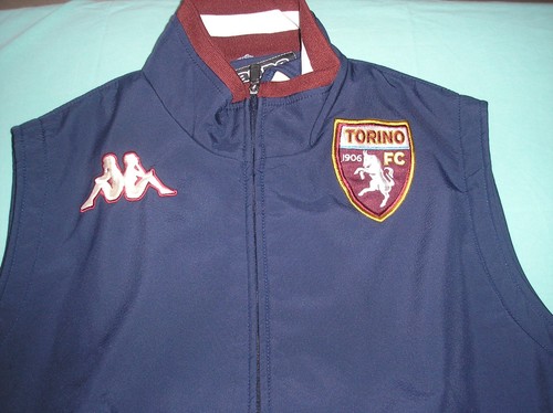 Gilet torino kappa match worn - torino,