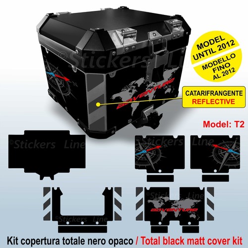 Kit adesivi bauletto - top, case