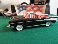 ERTL American Muscle 1957 Chevy Bel Air in Black on 1:18 in Box