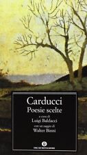 POESIE SCELTE- Giosuè Carducci- MONDADORI Oscar 2011- brossura- 9788804244646