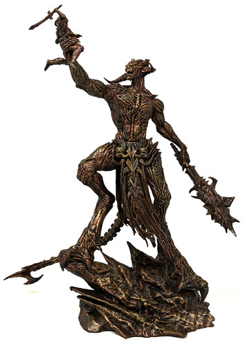 Statua molag bal - statua, scrolls