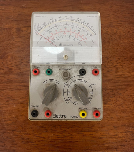 Scuola radio elettra tester - scuola,