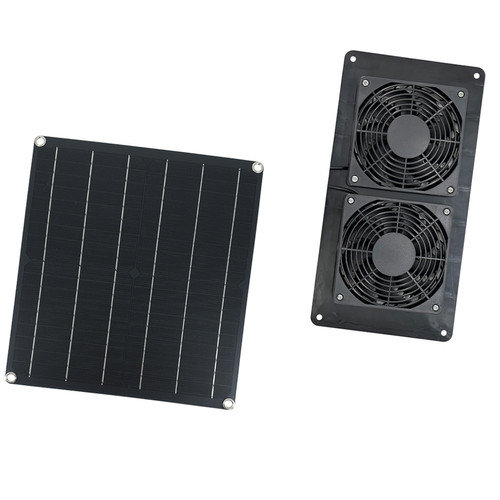 Ventilatore solare doppio ipx7 - ventilatore,