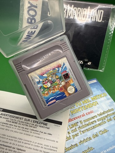 Super mario land cartuccia - mario,