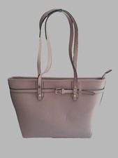 Borsa mano ecopelle cipria - mano,