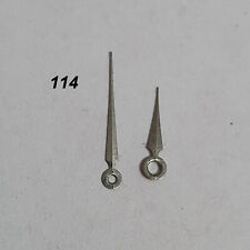 lancette sfere cal. peseux p 7000 clok hands aiguille index watch old vintage