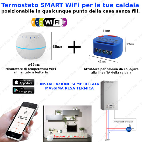Termostato smart wifi - smart,