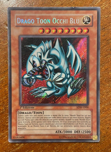 Drago toon occhi blu - toon,