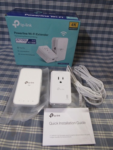 Link powerline av1000 fi - tp-link, wi-fi