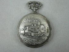 OROLOGIO DA TASCA SYSTEM PARIS TRENO FERROVIARIO FERROVIE DELLO STATO TASCHINO