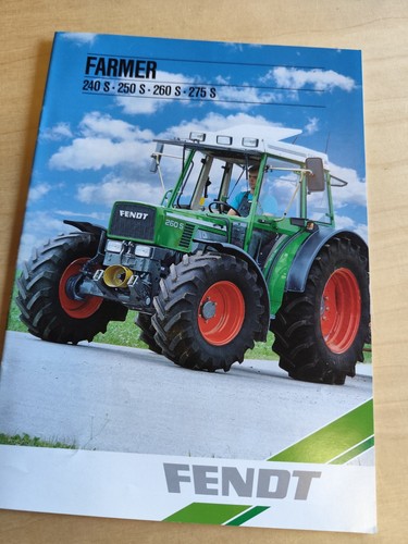 Brochure trattore fendt 240 - trattore,