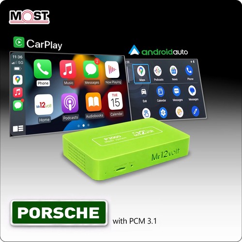 Mr12volt porsche pcm most - pcm, 3.1