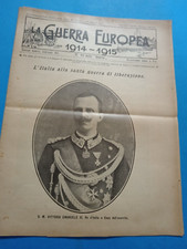 WW1 27 MAGGIO 1915 L'ITALIA