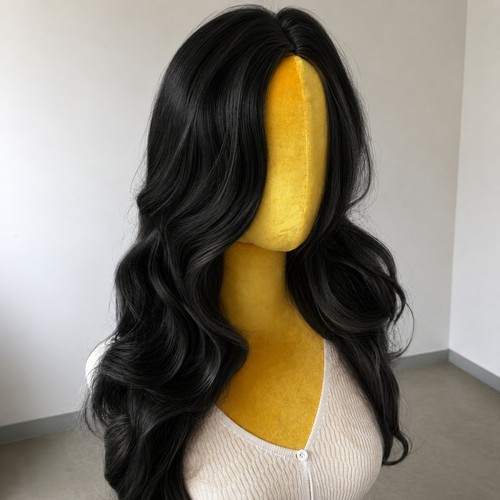 Parrucca cosplay nera