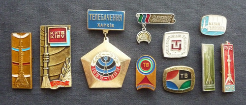 Set distintivi sovietici - distintivi,