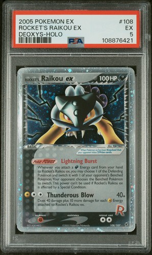 Pokemon 2005 deoxys - 2005, ex