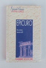 EPICURO – SCRITTI MORALI –