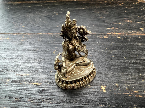 Mini statua bronzo bianco - mini,