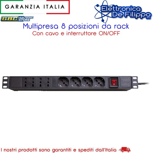 Multipresa posizioni rack - 8,