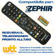 TELECOMANDO UNIVERSALE per TV e DECODER SAT DTT ZEPHIR - SCEGLI MODELLO LISTA