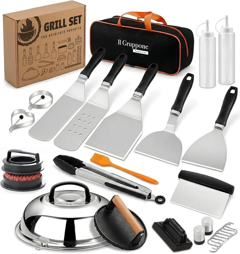 Set accessori barbecue - set,