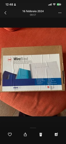 Dorsi metallici wirebind a4 - dorsi,