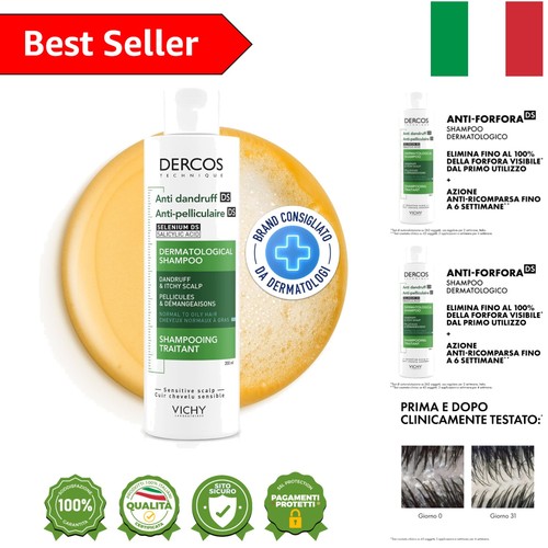 Shampoo vichy dercos - dercos, 200ml