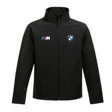 Giacca Softshell BMW M Sport Impermeabile Guscio Antivento Qualità Tutte Le Condizioni Meteo