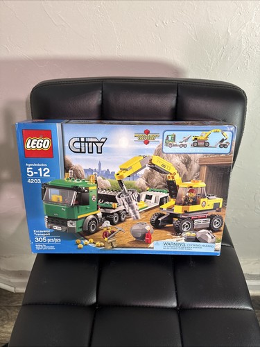 Lego city 4203 escavatore - city,