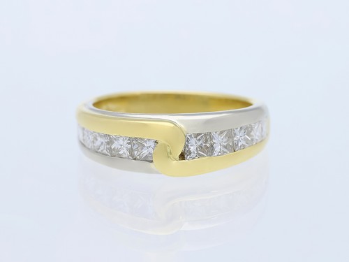 Anello diamanti - anello, 1,00