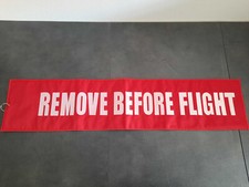 Remove Before Flight XXL rimorchio originale rosso compagnia aerea Airbus BOEING aereo