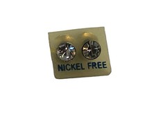 ORECCHINI BRILLANTINO PUNTO LUCE BIGIOTTERIA BRILLANTINI MM 3