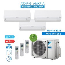 Daikin 3AMXF52A9 + 2x ATXF25G + ATXF35G Condizionatore Climatizzatore 2025 Trial