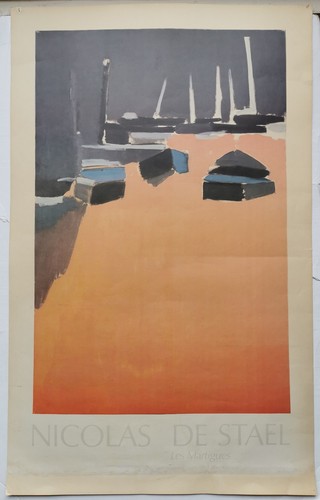 Grande affiche lithographie - affiche,