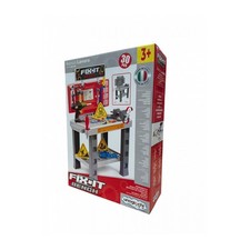 UNOGIOCHI FIX-IT BENCH BANCO DA LAVORO 75CM CON ATTREZZI E 30 PEZZI INCLUSI