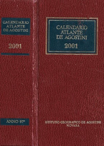 Calendario atlante agostini - calendario,