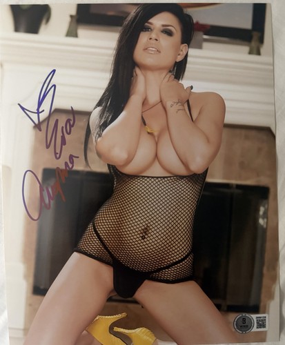 Foto firmata 8x10 attrice