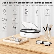 KECOOLKE SU750 Pulitore ad Ultrasuoni, 750ML Lavatrice in Acciaio Inox