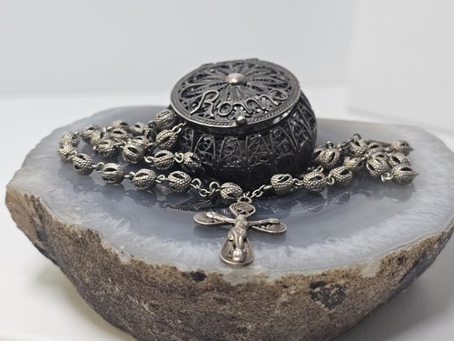 Antico rosario argento - antico,
