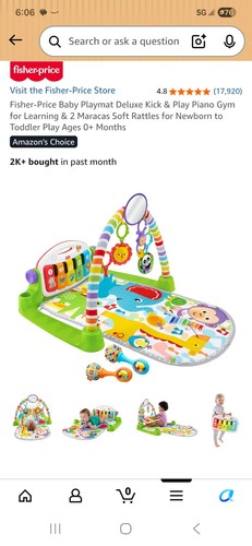 Fisher price deluxe kick n - deluxe, 'n
