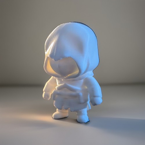 Action figure chibi assassin - action, assassin's