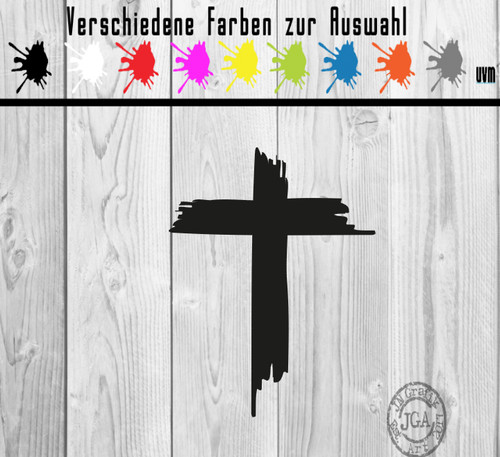 Adesivo croce kreutz cross - kreutz,