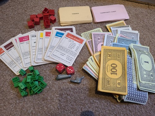 Vintage monopoly accessori - -,