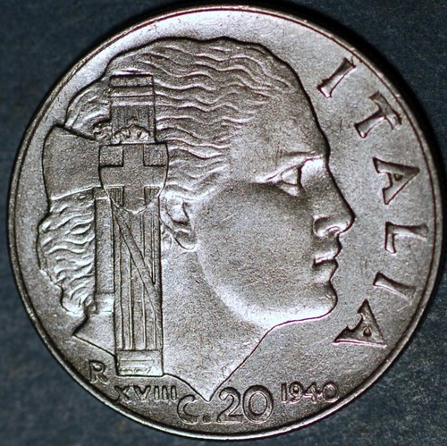 Italy centesimi 1940 - 1940, 75