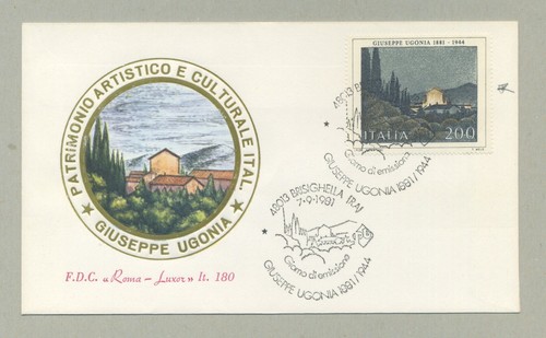 Giuseppe ugonia fdc roma - ,