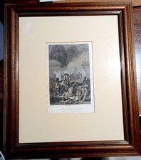 ANTICA STAMPA D'EPOCA INGLESE