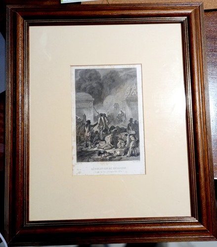 Antica stampa epoca inglese - antica,