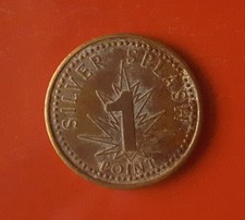 GETTONE 1 POINT SILVER SPLASH